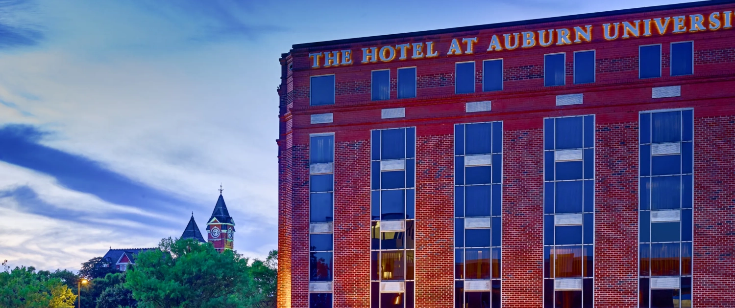 The Hotel at Auburn University and convention center arricia cucina italian here molly girl marketing firm auburn alabama opelika logo branding social media